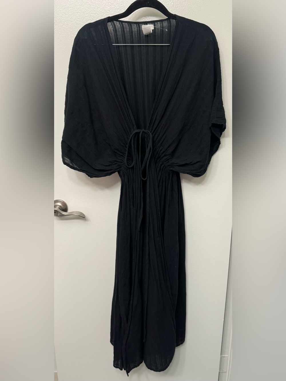 EUC Aerie Front Tie Open Maxi Cape